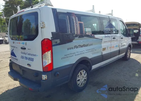 2017 Ford Transit-350 Xlt z USA, uszkodzony, nr VIN 1FBZX2ZM8HKA10722